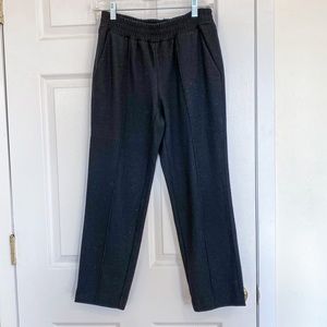 J. Crew black wool pants, elastic waist